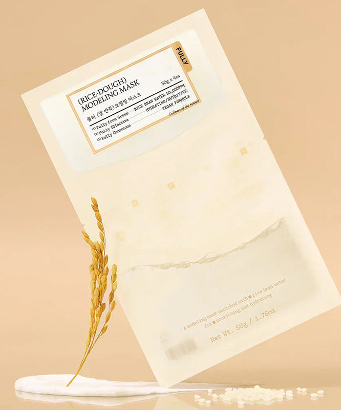 FULLY  Rice dough modeling mask 4ea