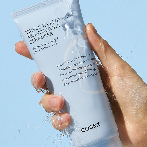 COSRX Hydrium triple Hyaluronic Moisturizing Cleanser 150ml en stock sur Ma Petite Corée