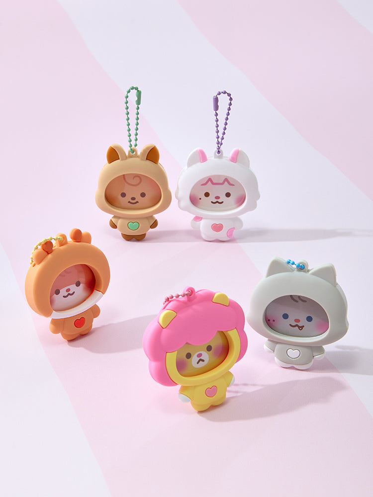 i-dle minini baby PVC Photo Frame Keyring