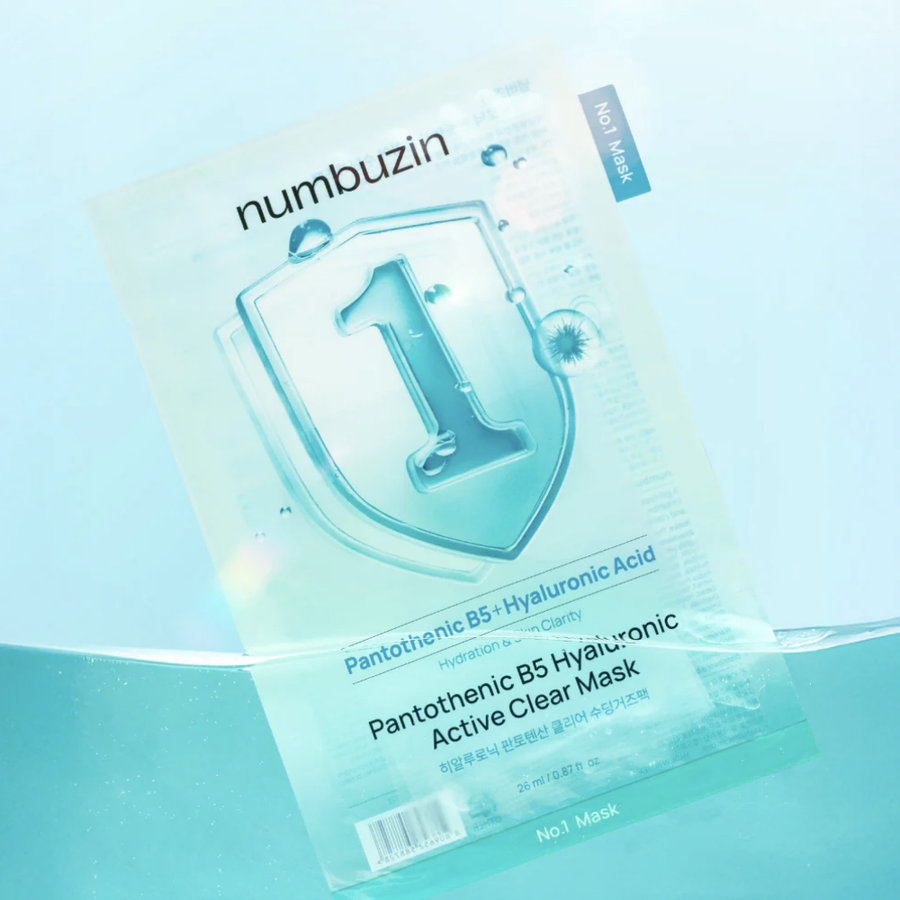 NUMBUZIN No.1 Hyaluronic Panthenic Acid Clear Soothing Gauze Pack 10 sheets