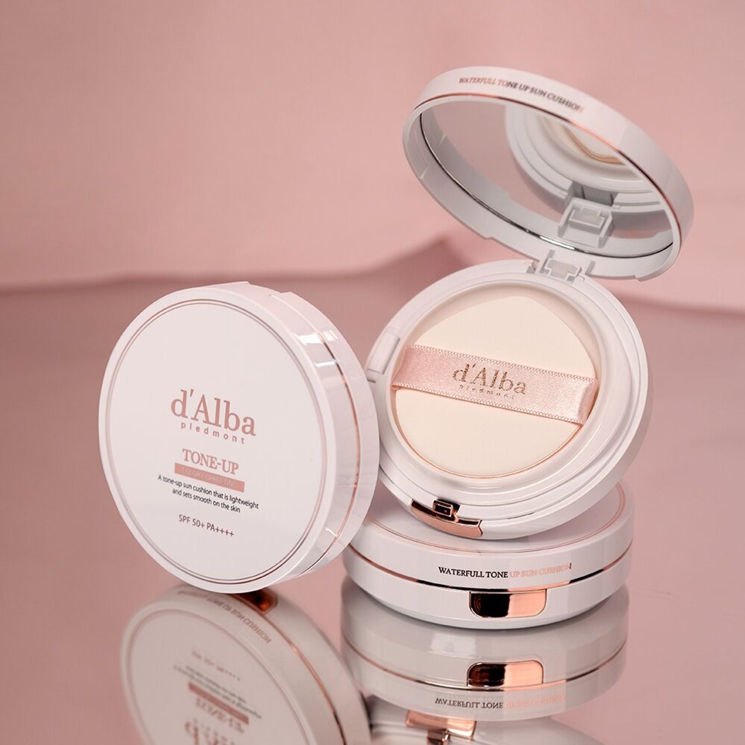 D'ALBA Vegan Tone-Up Sun Cushion 15g