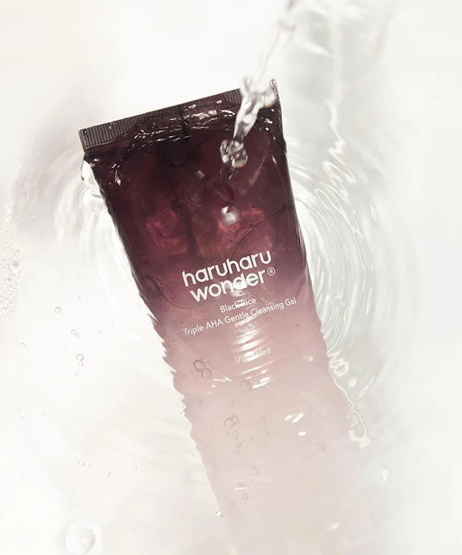 HARUHARU Black Rice Triple AHA Gentle Cleansing Gel 100ml