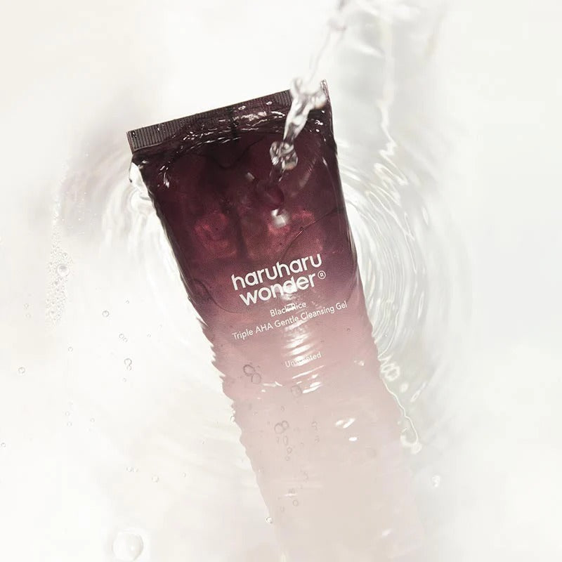HARUHARU Black Rice Triple AHA Gentle Cleansing Gel 100ml