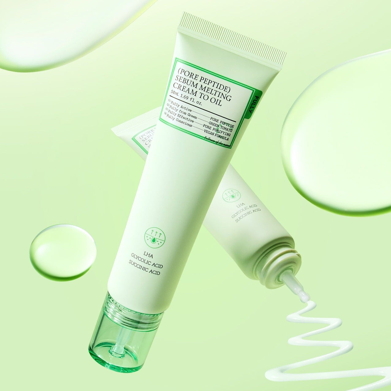 FULLY Pore Peptide Sebum Melting Cream to Oil 50ml