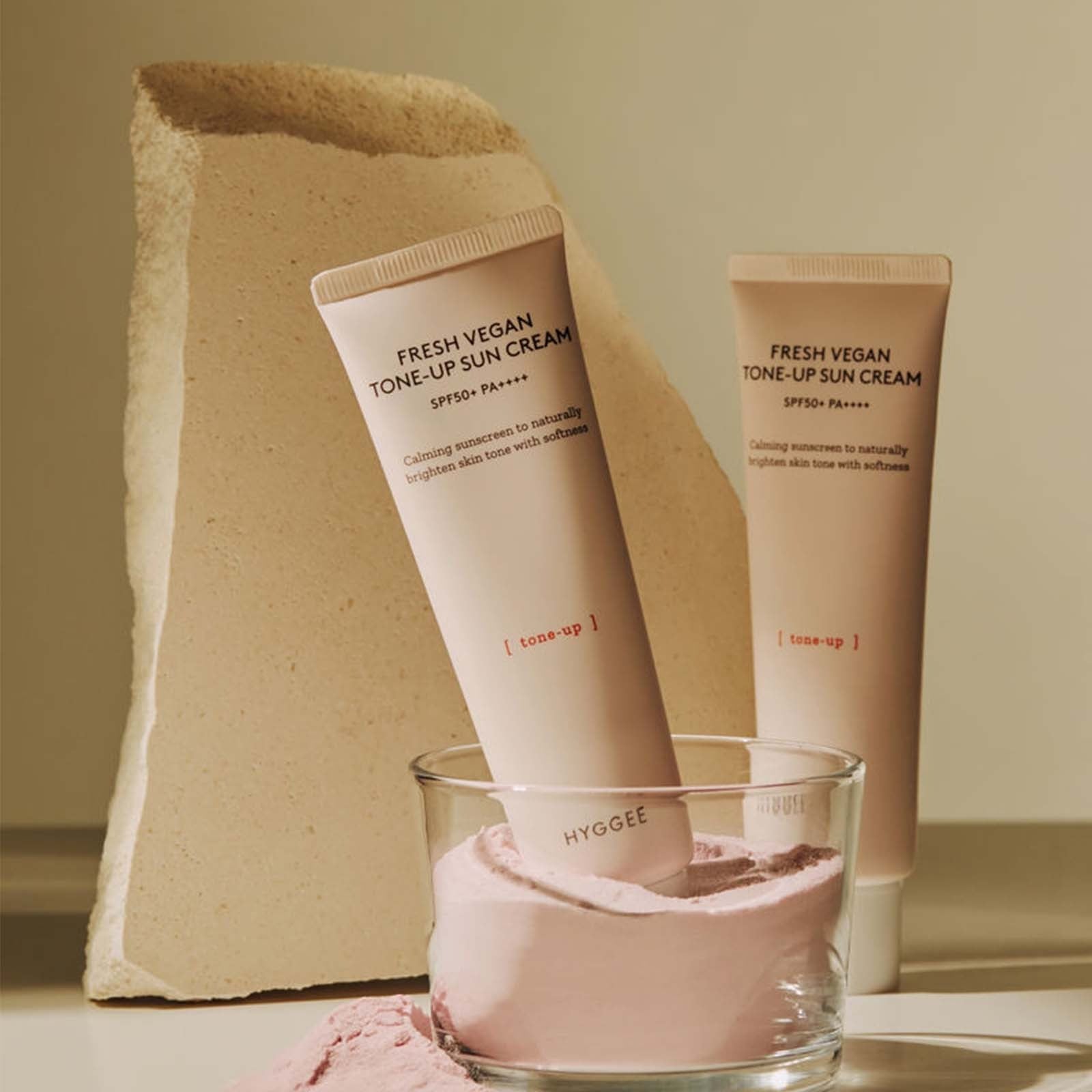HYGGEE Fresh Vegan Tone-Up Suncream SPF50+ 50ml