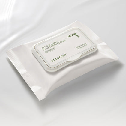 INNISFREE Olive Vitamin E Real Cleansing Tissue 30p