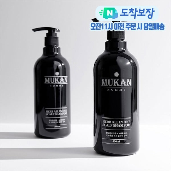 MUKAN Herb All-in-One Scalp Shampoo 500ml