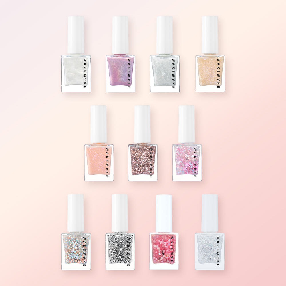 WAKEMAKE Nail Gun #Glitter (#47 to #55)