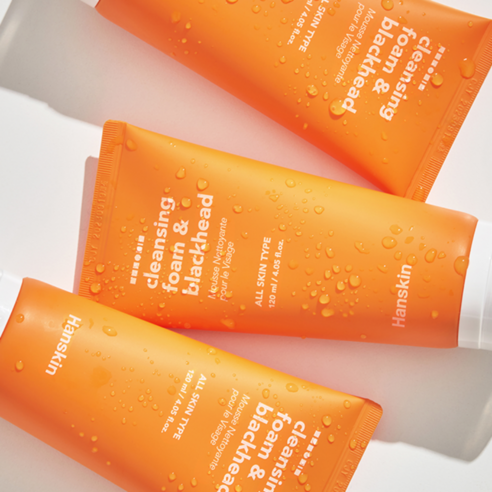 HANSKIN Cleansing Foam & Blackhead BHA 120ml
