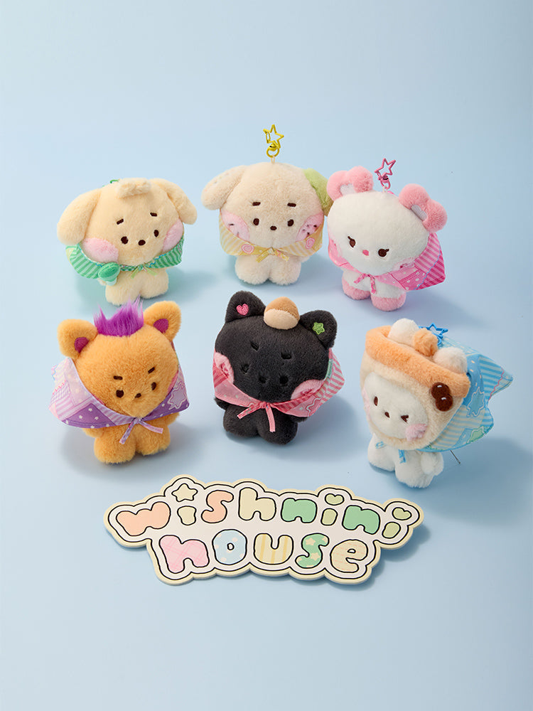 NCT WISH wishnini house Scarf Plush Keyring - visuel 1