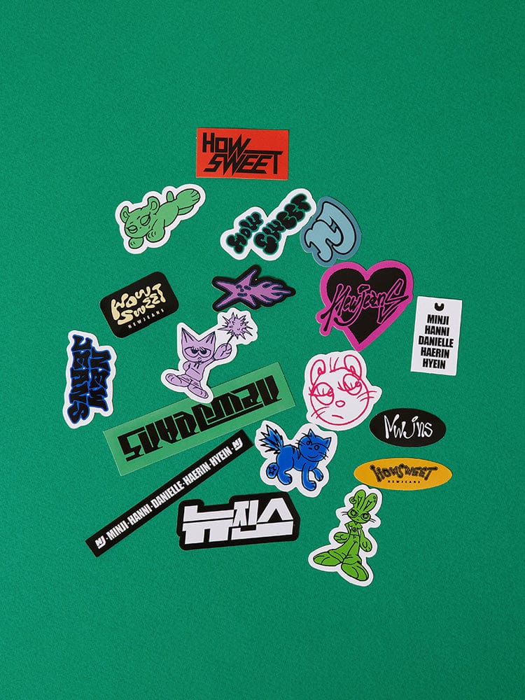 NewJeans How Sweet PVC Sticker Pack - visuel 2