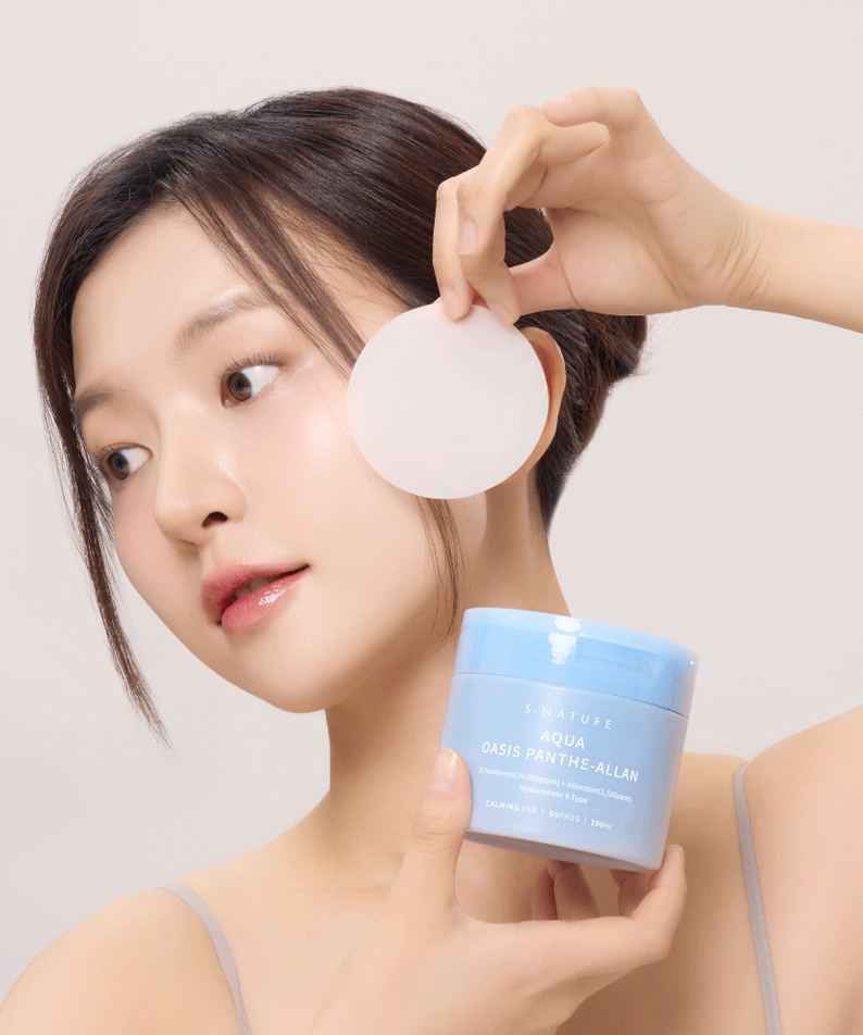 S.NATURE Aqua Oasis Panthe-Allan Calming Pads 60p 190ml