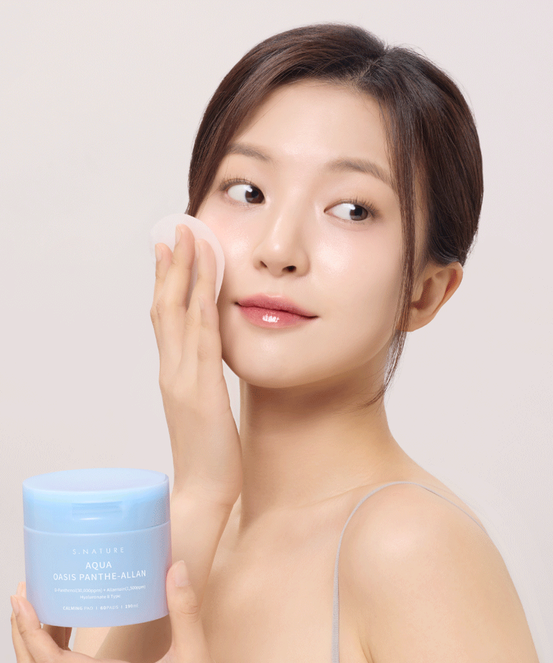 S.NATURE Aqua Oasis Panthe-Allan Calming Pads 60p 190ml