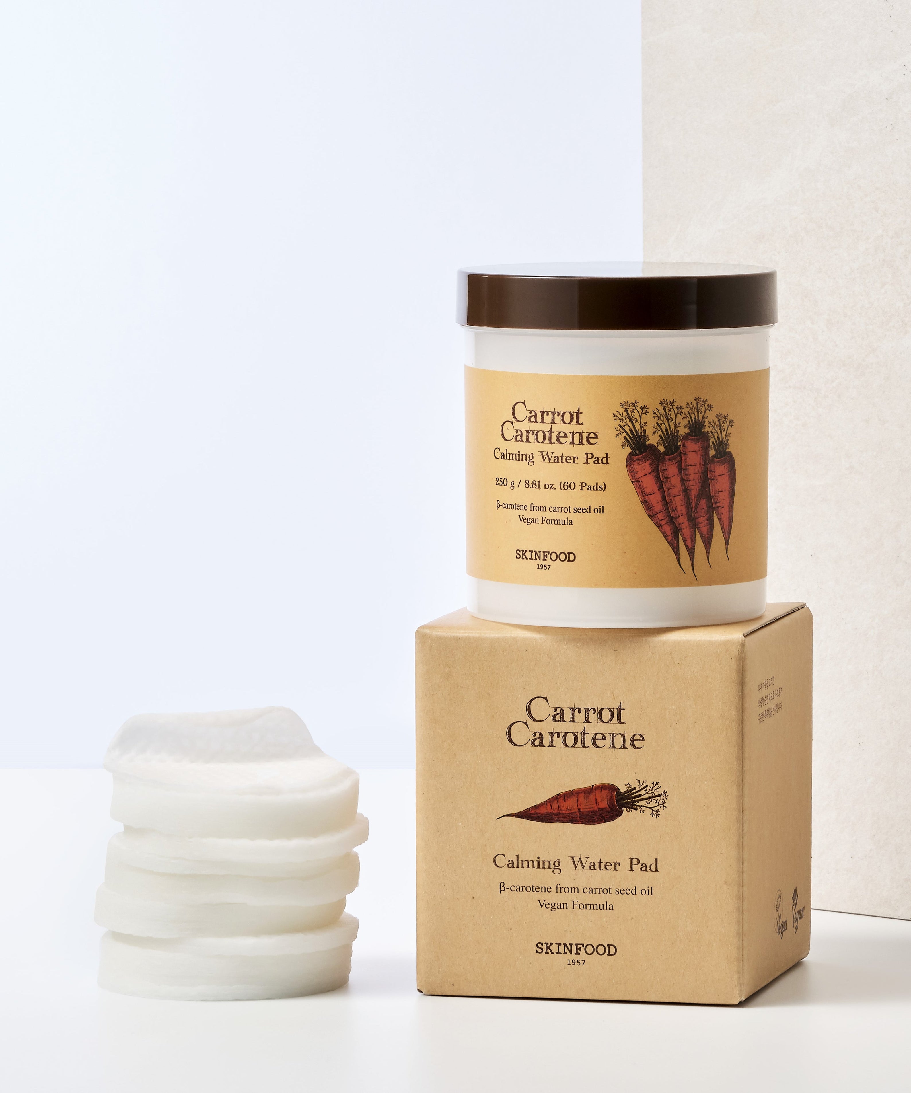 SKINFOOD Carrot Carotene Calming Water Pad