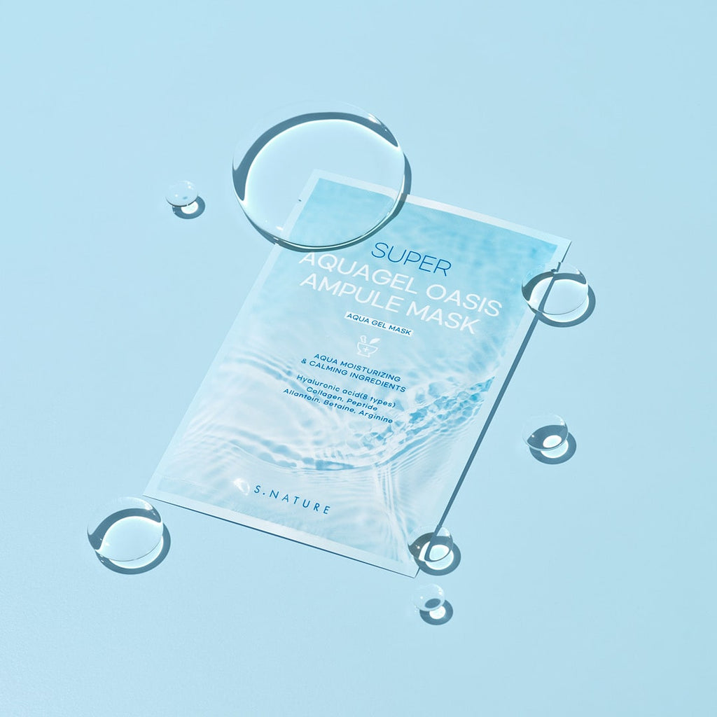 S.NATURE Super Aqua Gel Oasis Ampoule Mask