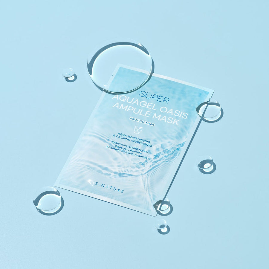 S.NATURE Super Aqua Gel Oasis Ampoule Mask