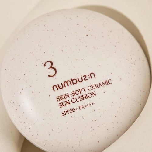 NUMBUZIN N.3 Skin-Soft Ceramic Sun Cushion SPF50+