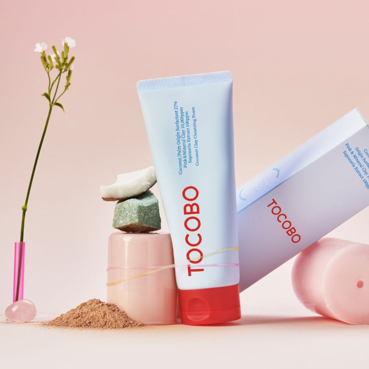 TOCOBO  Coconut Clay Cleansing Foam