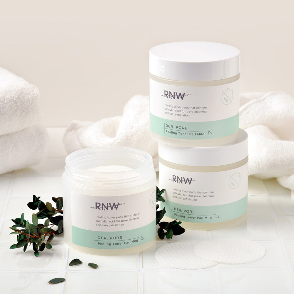 RNW Peeling Toner Pad Mild 140ml en stock sur Ma Petite Corée