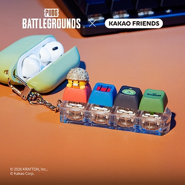 KAKAO FRIENDS - XFriends LED CasquettePorte-cles Rouge Friends