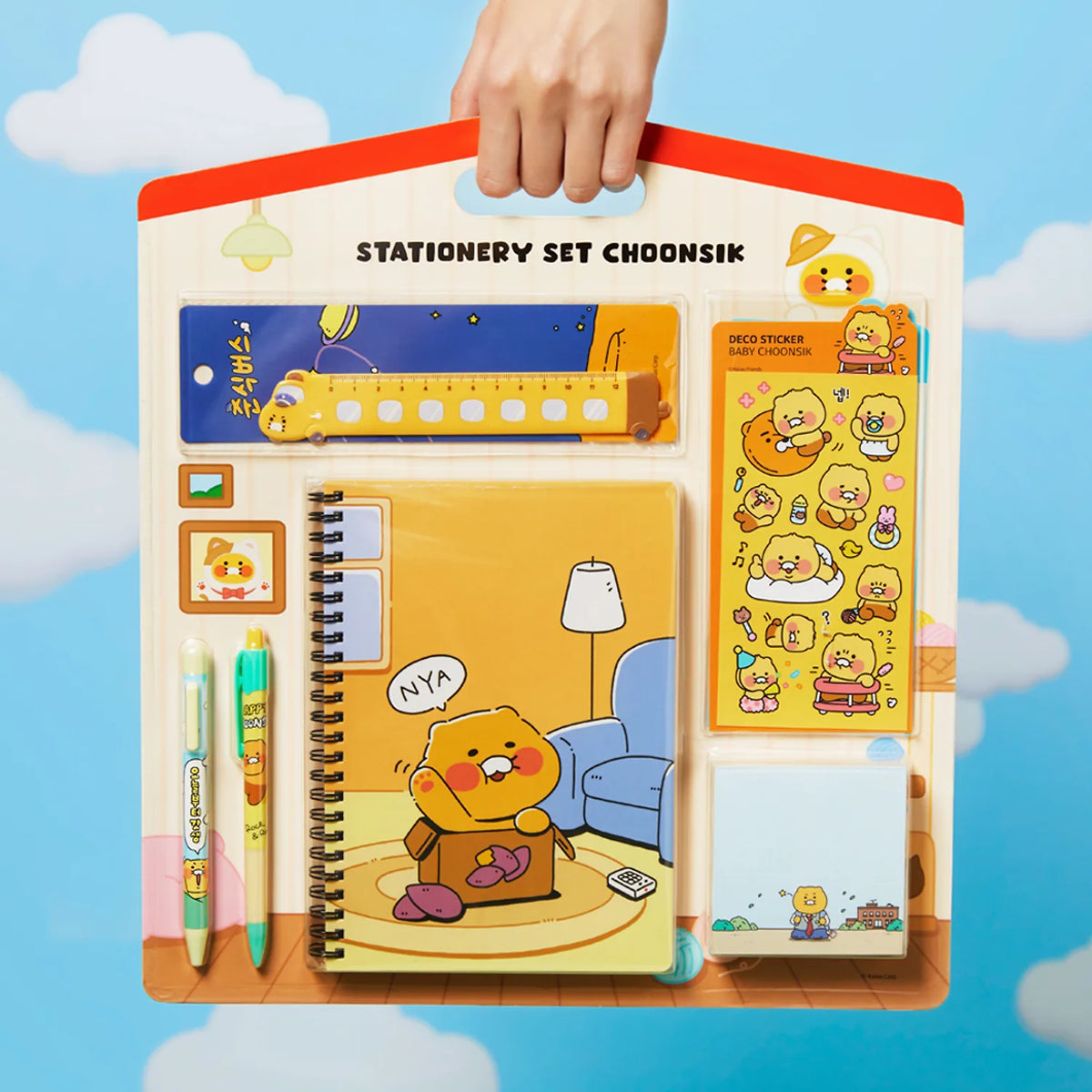 Coffret Papeterie Friends Gift Set Chunsik - Kakao Friends