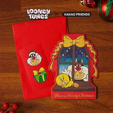 KAKAO FRIENDS - X Friends Carte Ryan & Baby Chunsik