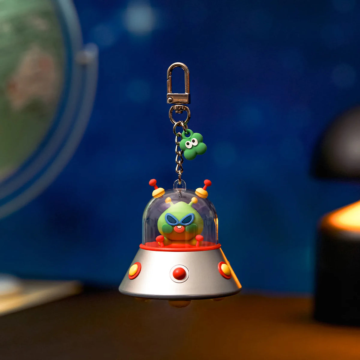 Porte-Clés Lucky Delivery UFO Beam Little Apeach - Kakao Friends