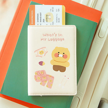 KAKAO FRIENDS - Etui Passeport Chunsik