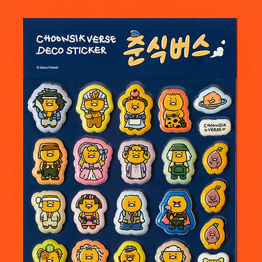 KAKAO FRIENDS - Autocollant Chunsik