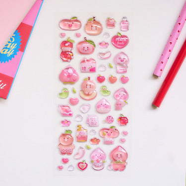 KAKAO FRIENDS - Peach Peach Autocollant Friends