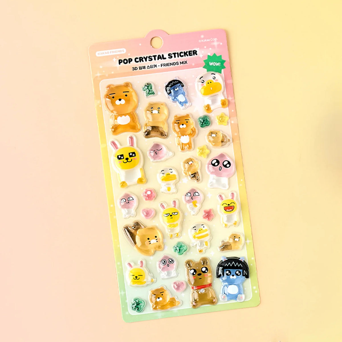 Stickers 3D 3D Bombom Friends - Kakao Friends