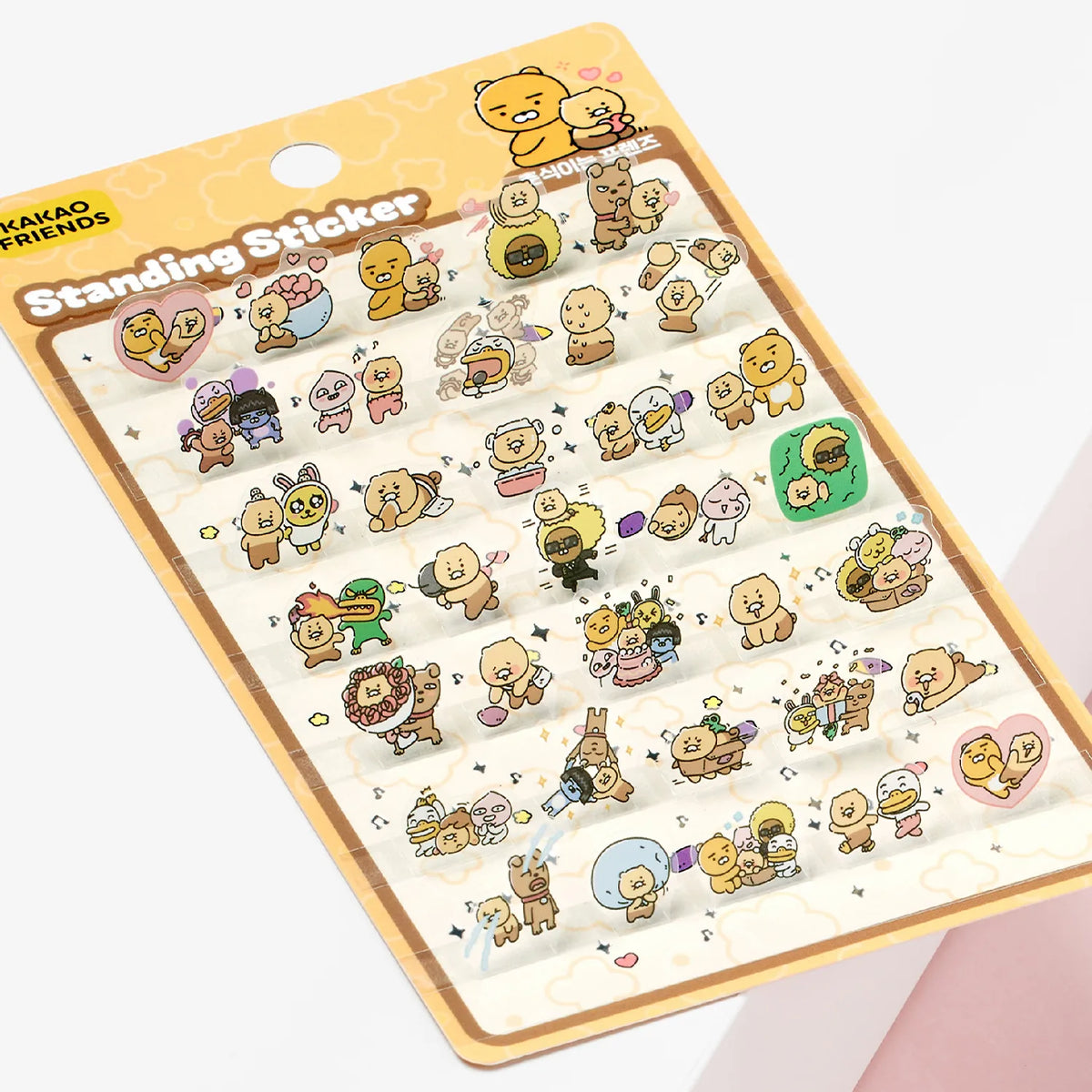 Stickers 3D Standing Friends - Kakao Friends