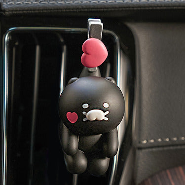 KAKAO FRIENDS - Noir Voiture Desodorisant Noir Chunsik
