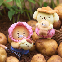 Peluche Porte-Clés Pompompurin X Friends Pompompurin - Kakao Friends