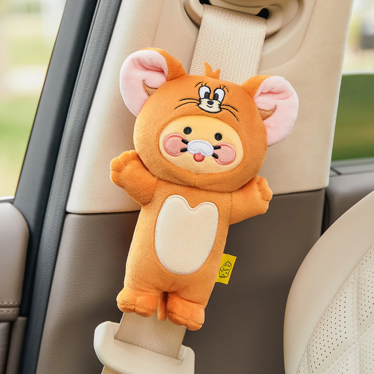 Housse Ceinture de Sécurité Tom et Jerry X Friends Ceinture Chunsik - Kakao Friends