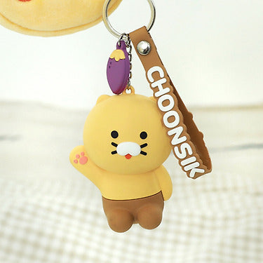 KAKAO FRIENDS - Grand Figurine Porte-cles Chunsik