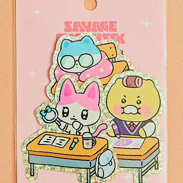 KAKAO FRIENDS - Autocollant(Rose) Friends