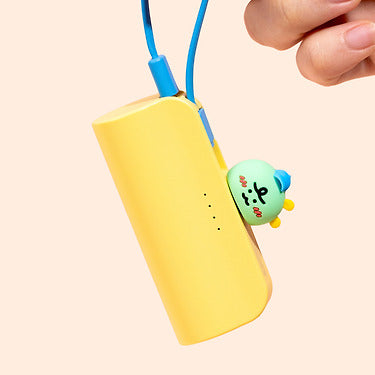KAKAO FRIENDS - Casquette Batterie Externe Jordy Jaune
