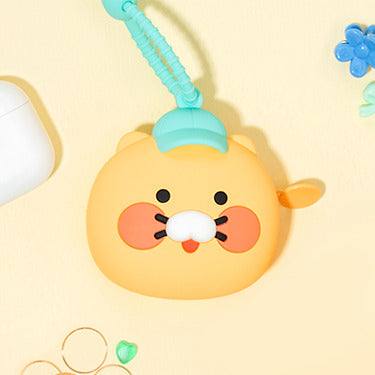 KAKAO FRIENDS - Silicone Pochette Chunsik Chapeau(MINT)