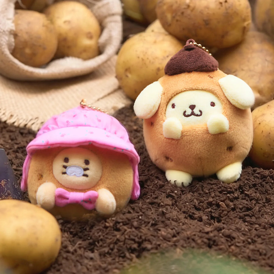 Set Plüsch-Schlüsselanhänger Pompompurin X Friends Potato Set - Kakao Friends