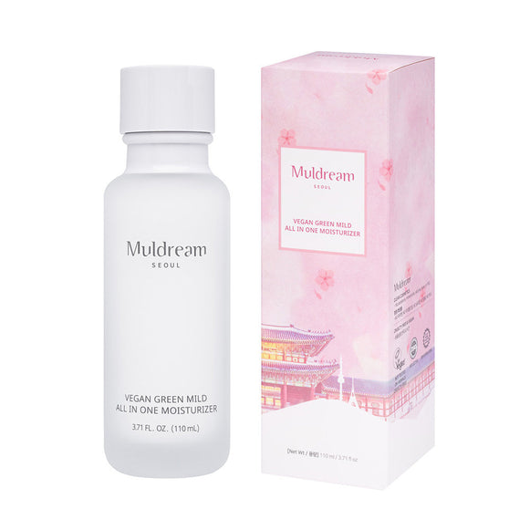 MULDREAM Vegan Green Mild All In One Moisturizer 110ml en stock sur Ma Petite Corée