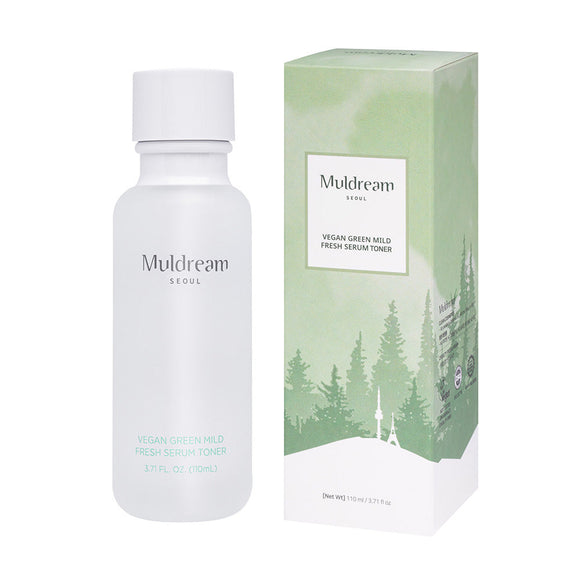 MULDREAM Vegan Green Mild Fresh Serum Skin 110ml en stock sur Ma Petite Corée