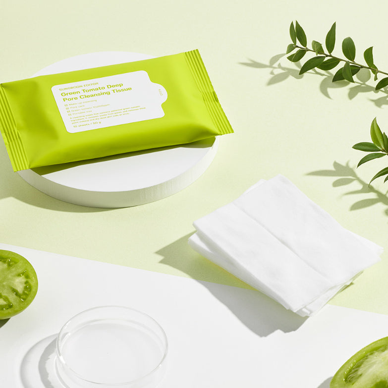 SUNGBOON EDITOR Green To mato Deep Pore Cleansing Tissue 50g disponible sur Ma petite Coree, ton Eshop 100% K-beauty en direct de Seoul