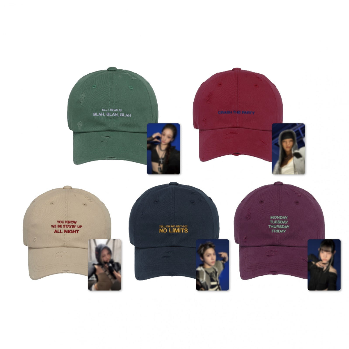 AllDay Project AllDay Project - CRASH - Ball Cap - Official Merch