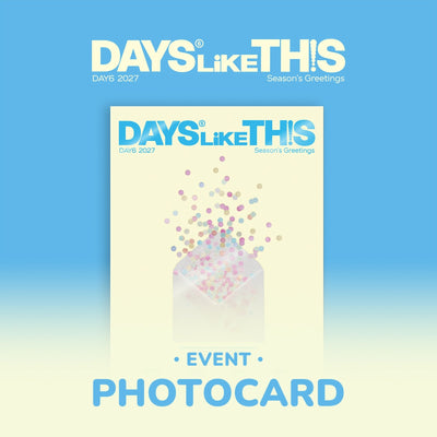 DAY6 - 2027 Season's Greetings - DAYS LIKE THIS