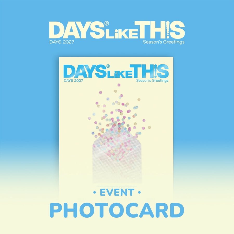 DAY6 - 2027 Season's Greetings - DAYS LIKE THIS