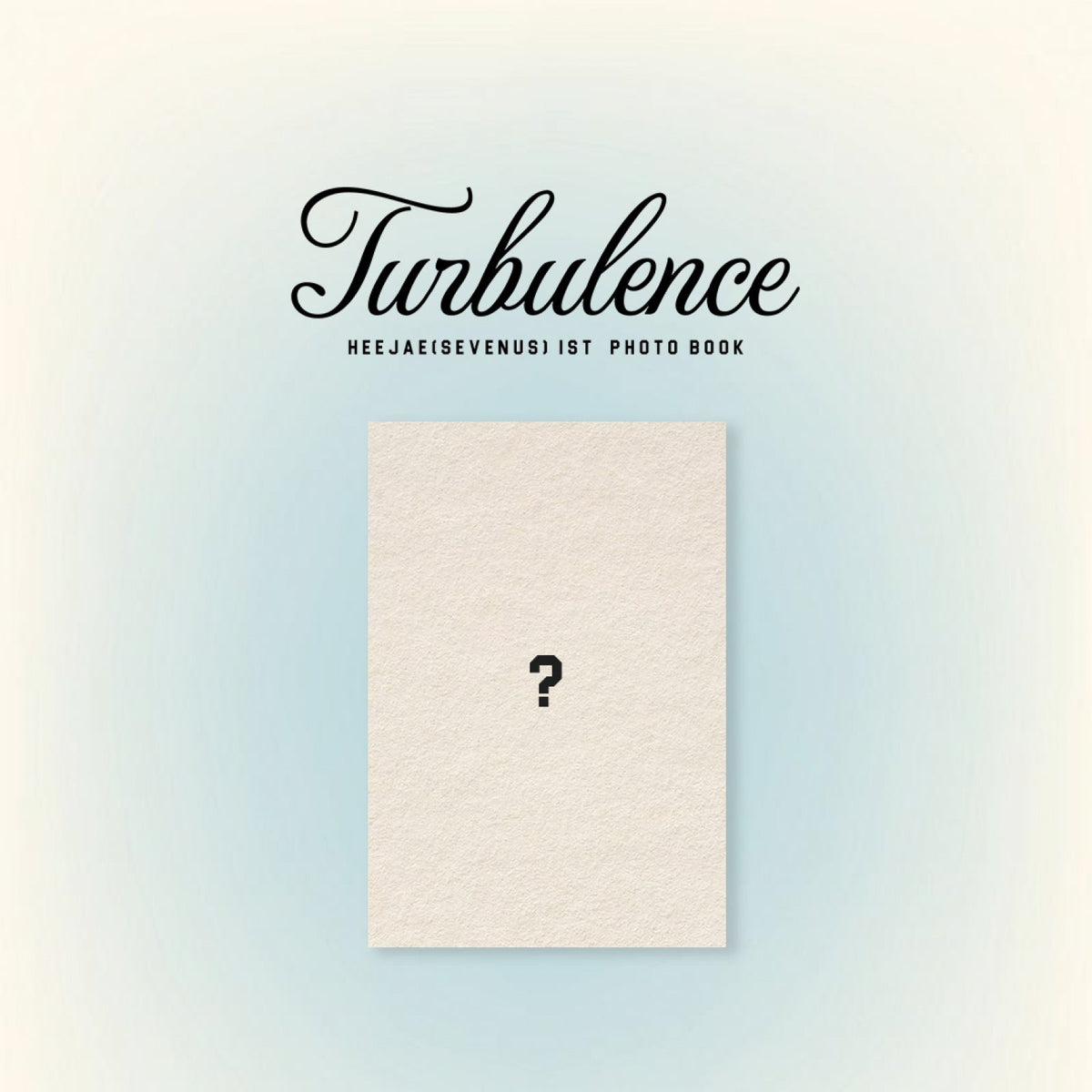 Heejae (SEVENUS) Heejae (SEVENUS) - Turbulence - 1st Photobook