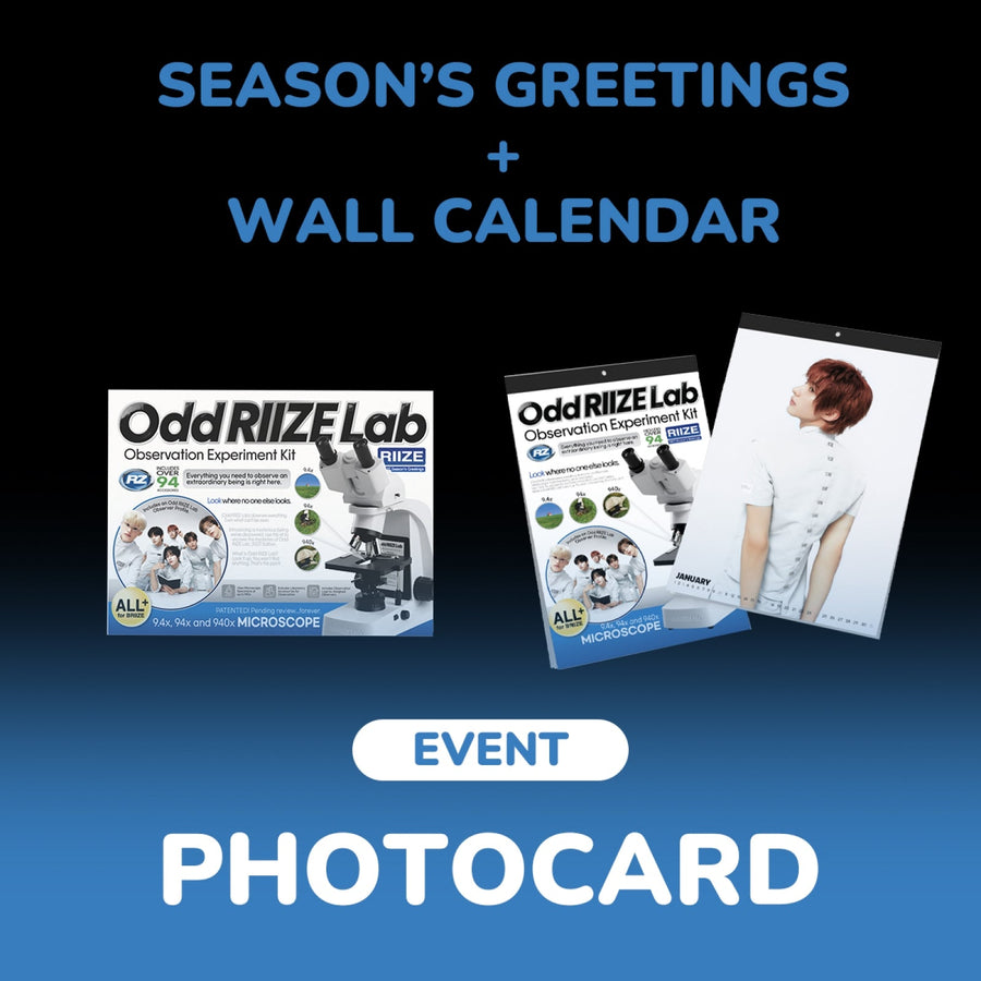 RIIZE - 2027 Season's Greetings + Wandkalender - Set