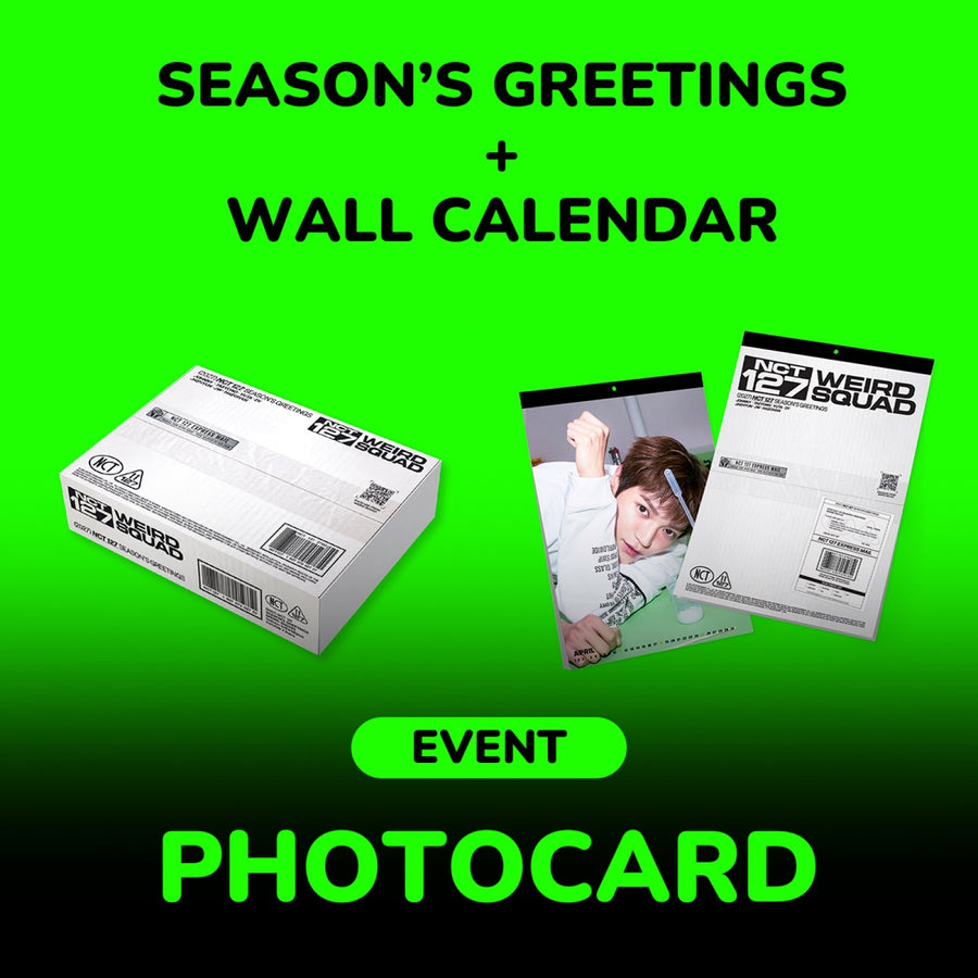 NCT 127 - 2027 Season's Greetings + Wandkalender - Set