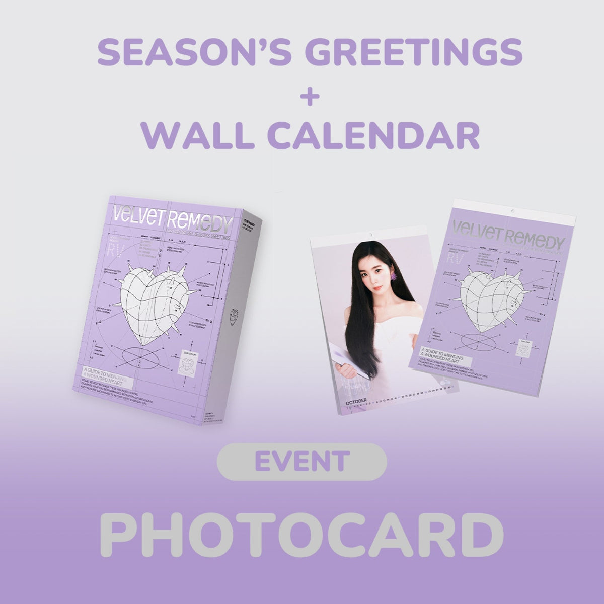 Red Velvet Red Velvet - 2027 Season's Greetings + Calendrier Mural - Set Event
